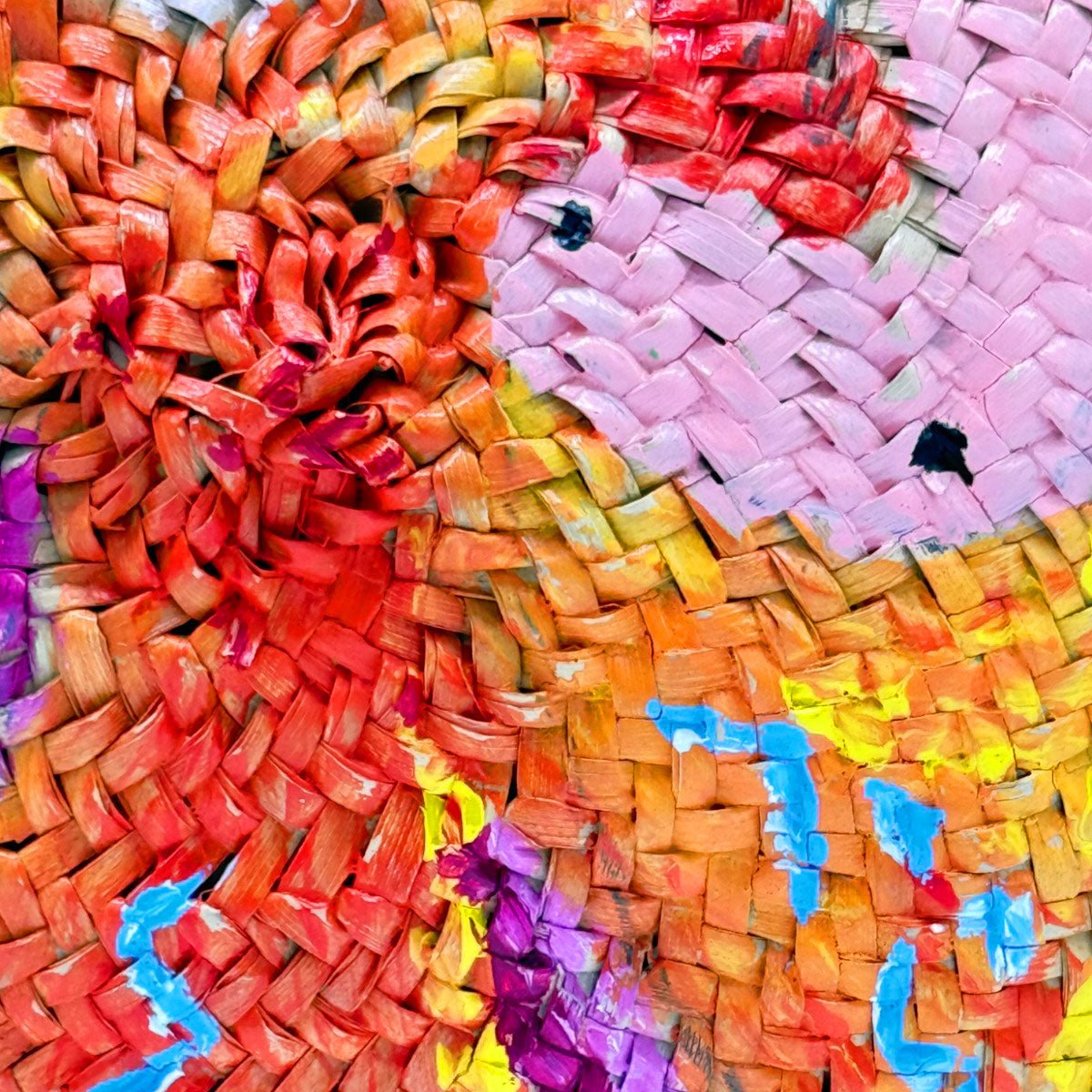 La borsa La Danseuse, opera d'arte unica, esposta come pezzo da collezione.