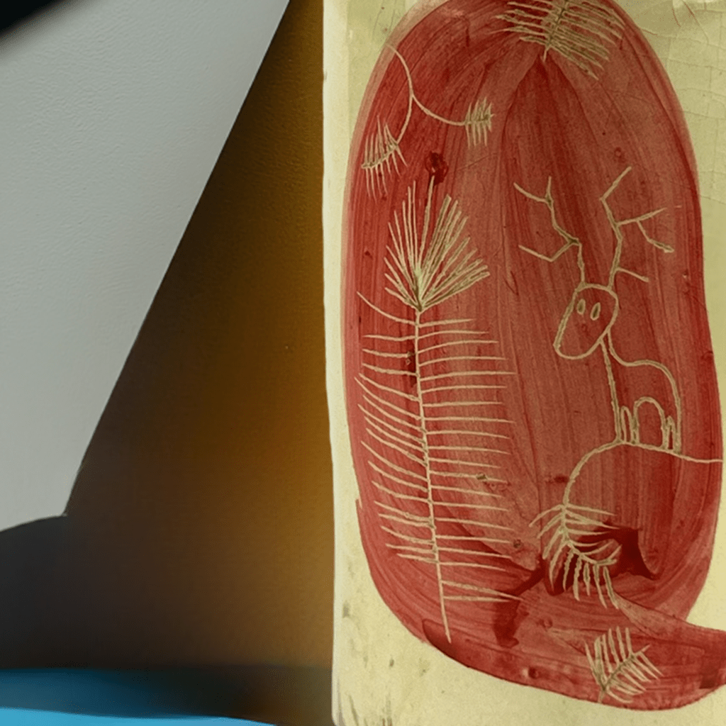 Dettaglio del manico robusto e comodo di un boccale del set "Birrai d'Autore".