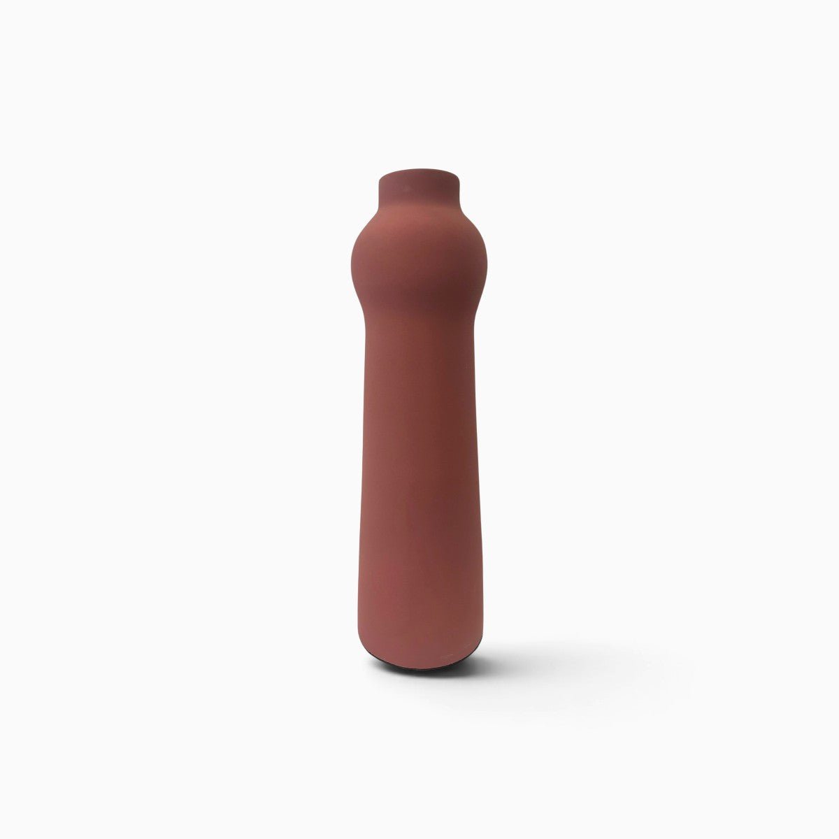 Vaso di design Capitello in ceramica dalla forma alta ispirata alle colonne antiche
