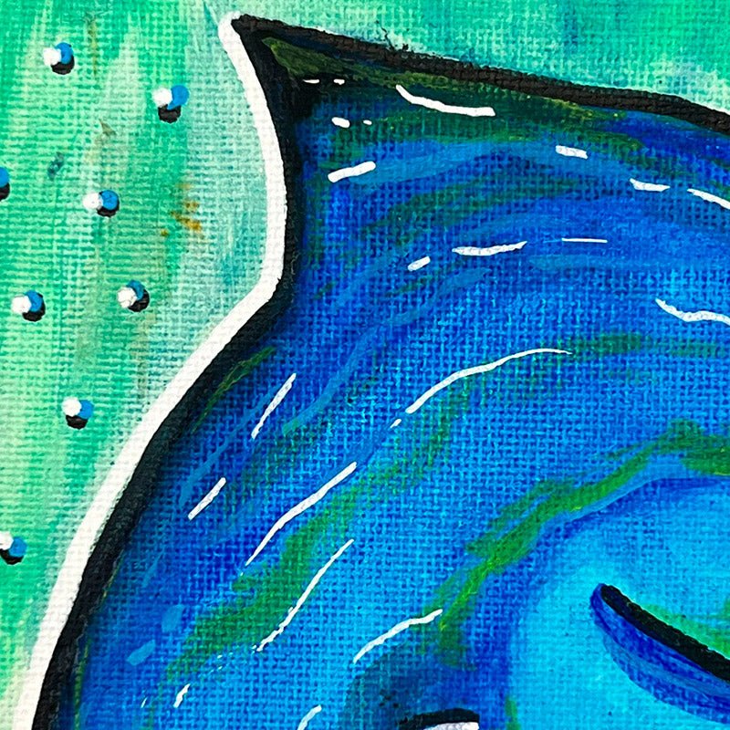 I quattro quadri della Serie Opus Uodi 9-12 esposti insieme su una parete bianca.