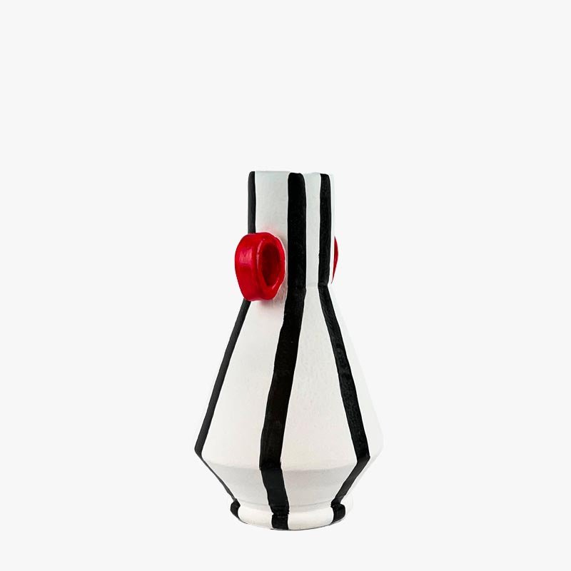 Profilo del Vaso Linhas e Orelhas che mostra il contrasto tra il corpo e i manici.