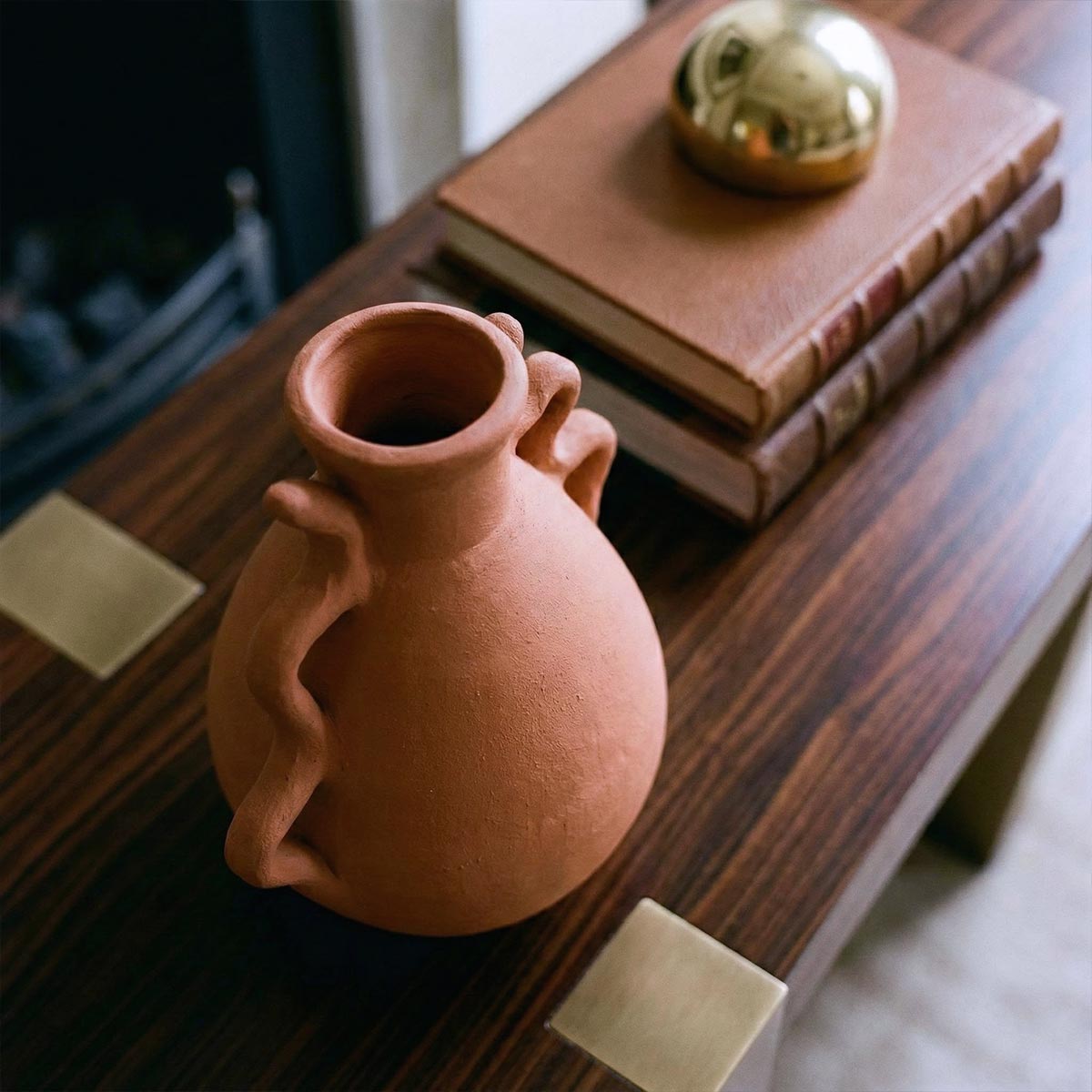 Vaso in Argilla Artigianale Portoghese Ondas - Vicode