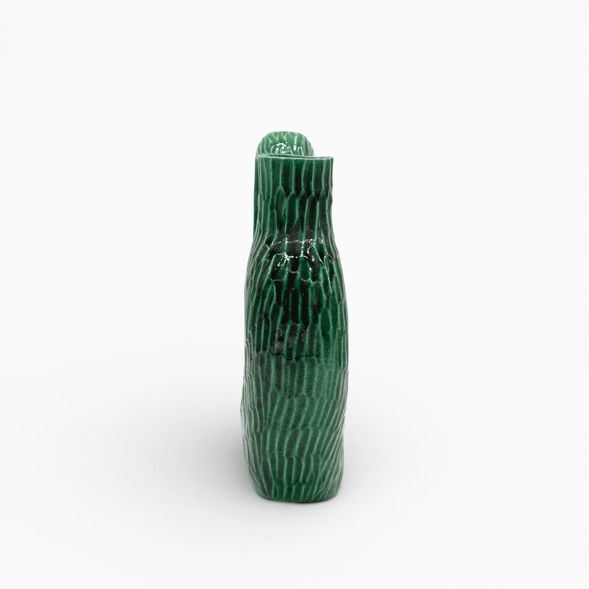 Decorazione casa lusso vaso forma organica curva e cava