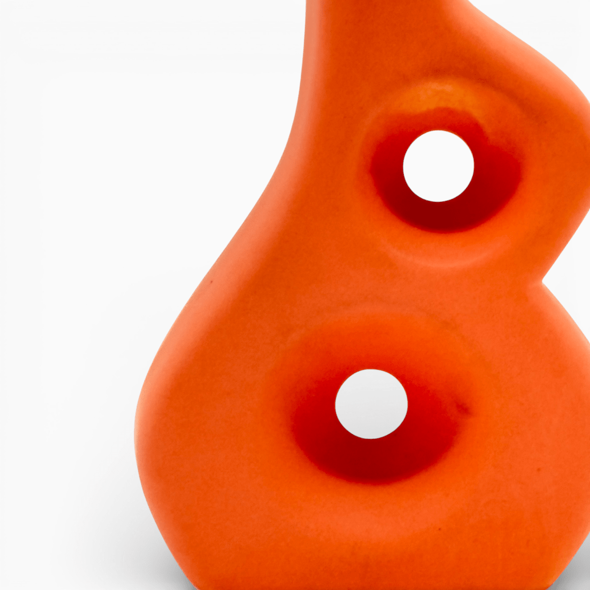 Scultura in terracotta moderna per arredamento stile etnico chic