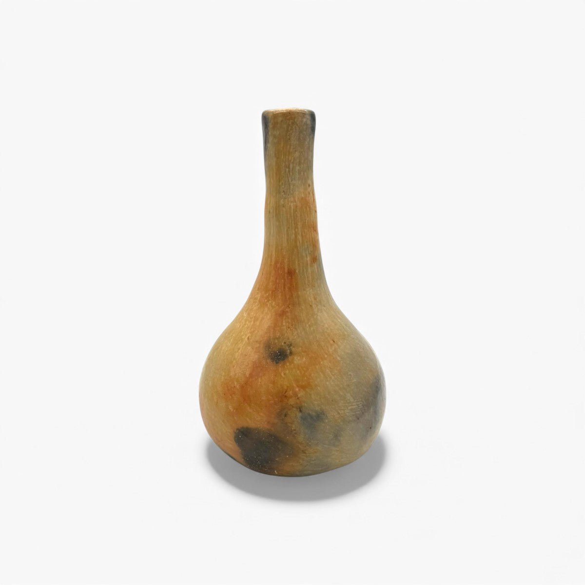 Scultura unica in ceramica Sejnane vaso alto di Farida collezione esclusiva Vicode