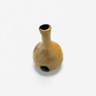 Finitura materica grezza vaso policromo lavorazione UNESCO Tunisia