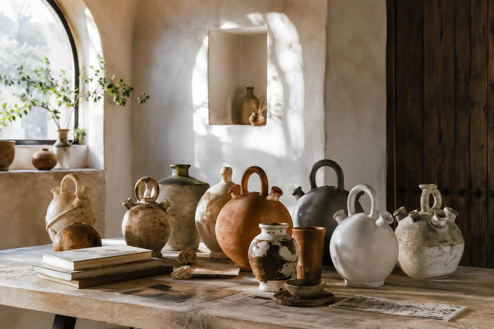 Botijos e ceramiche spagnole scoperte da Vicode durante un viaggio di ricerca in Spagna