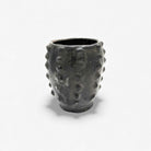 Oggetto di design etnico chic: Calice Nero Scolpito Sejnane di Hanene.
