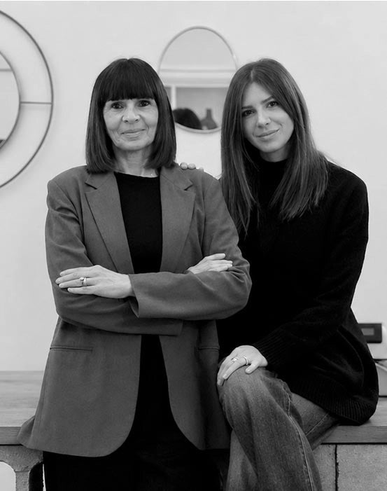 ritratto delle titolari di casaku, marcella e greta.