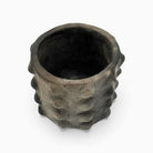 Pezzo unico da collezione vaso cilindrico nero Hanene per Malles x Vicode