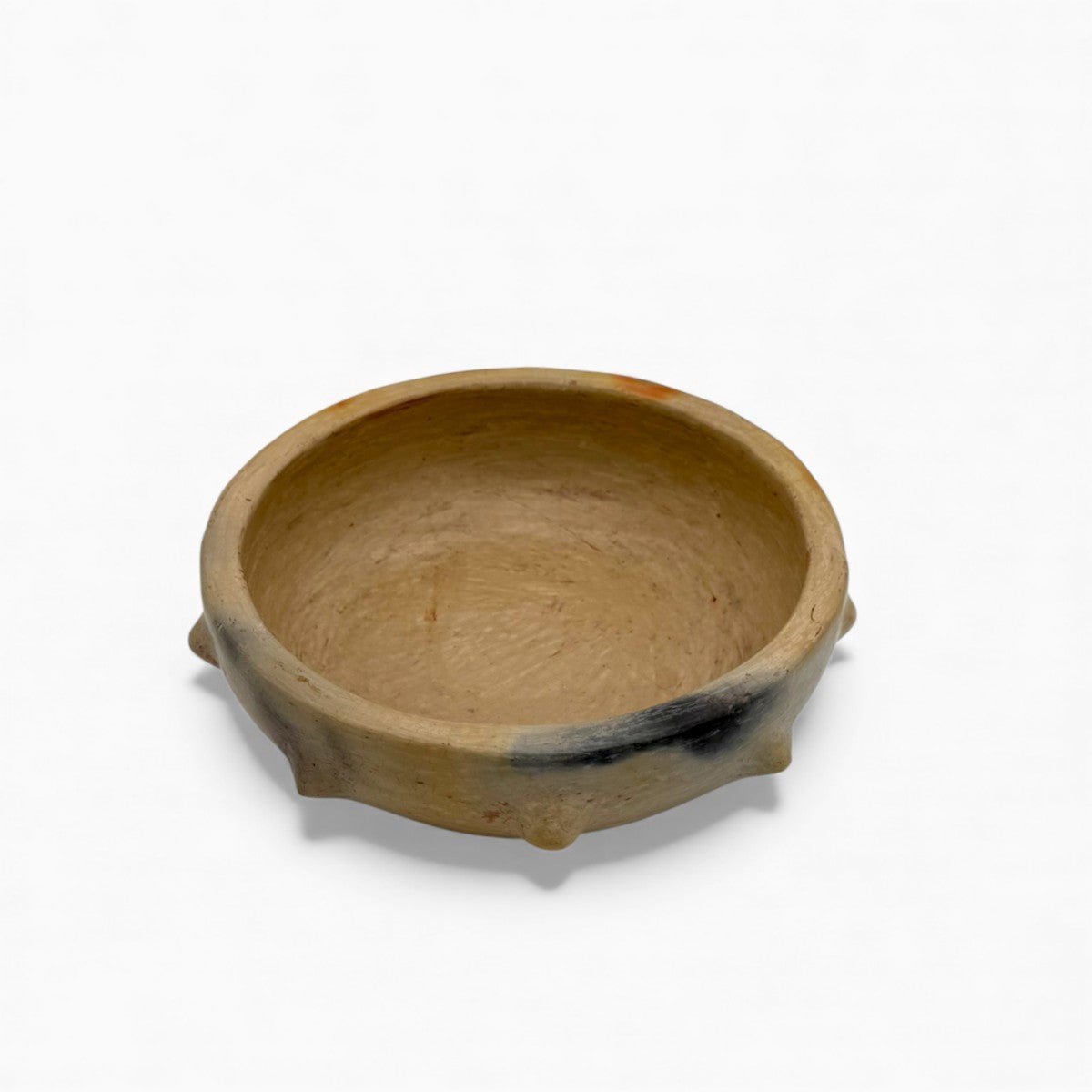 Complemento d'arredo tavola etnico chic ciotola bassa sfumata