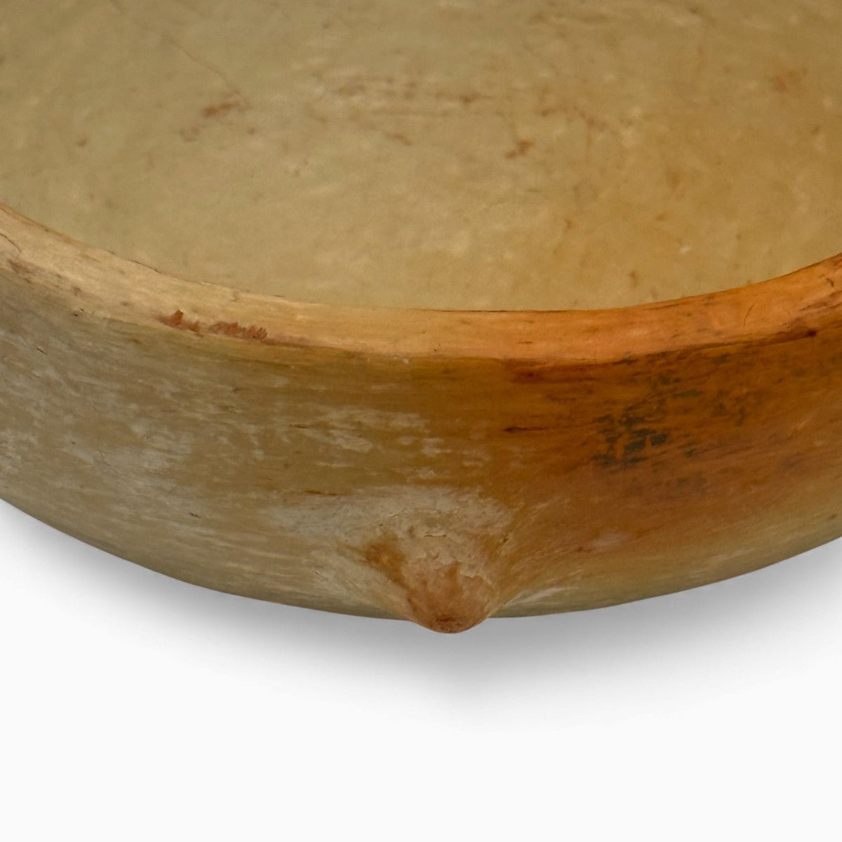 Complemento d'arredo stile etnico chic ciotola sabbia in terracotta naturale