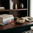 Ciotola borchiata Najed "Sabbia Viva", ceramica chiara Collezione Malles x Vicode.