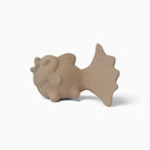 Scultura decorativa Pelago in ceramica con forma di pesce e finitura gessosa