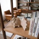 Oggetto di design in ceramica Pelago inserito in un elegante ambiente living