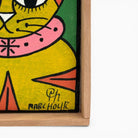 Firma dell'artista "MABCHOUR" e monogramma "PH" posti in basso a destra sulla tela.