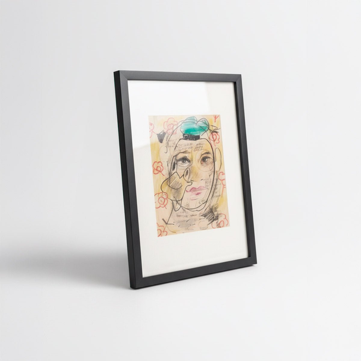 Quadro Ritratto in Fiore - Vicode