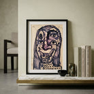 Quadro ritratto Massimiliano Precisi "Sguardo Scomposto", Collezione Sguardi Stratificati.