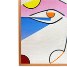Quadro d'avanguardia (74x54 cm) ideale per arricchire un living eclettico.