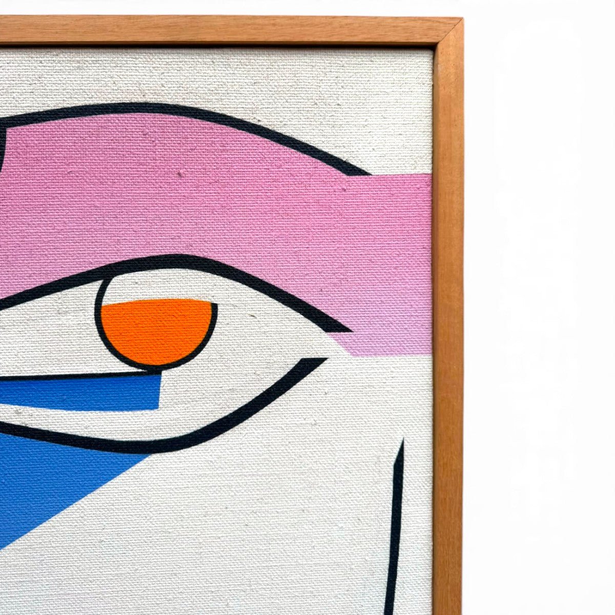 Sintesi visiva di un volto umano fuso con geometrie di vele e forme astratte.