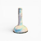 Base lampada scultorea Aura di Raku con silhouette slanciata e organica.