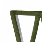 Vista dall'alto della scultura Orizzonte Verdeggiante che mostra il suo pattern ritmico.