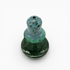 Totem in ceramica design geometrico e organico