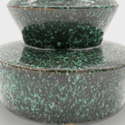 Pezzo unico artigianale verde foresta forma stupa