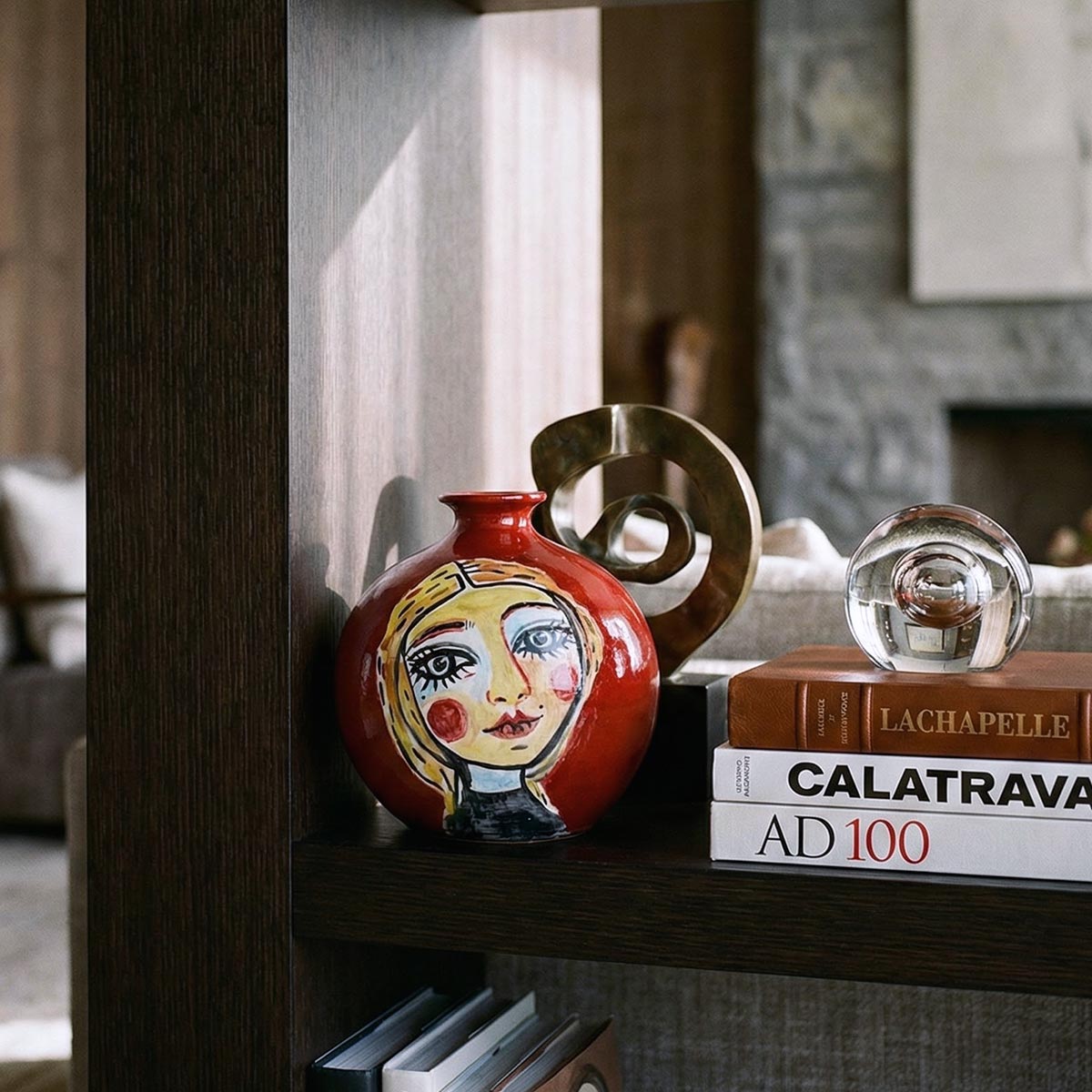 Vaso Bionda su Rosso di Daria Paolotti - Vicode