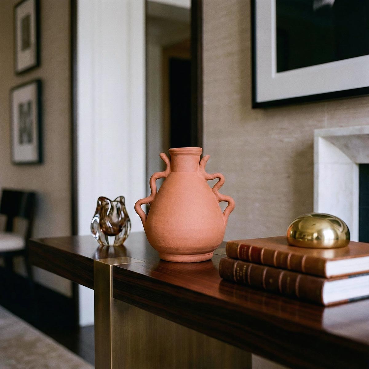 Vaso in Argilla Artigianale Portoghese Ondas - Vicode