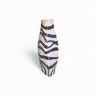 Vista dall'alto del Vaso Ritmo Marino che ne mostra l'apertura e la finitura lucida.