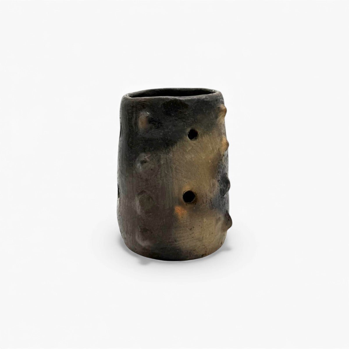 Vista frontale Vaso Cilindrico Sejnane Mufida collezione Malles x Vicode.
