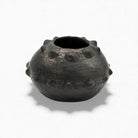 Oggetto d'arredo unico Vaso Geometrico Nero per interni sofisticati