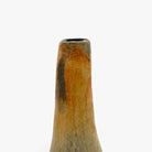 Vaso collo alto decorativo collo alto Marowa pezzo unico fatto a mano in Tunisia