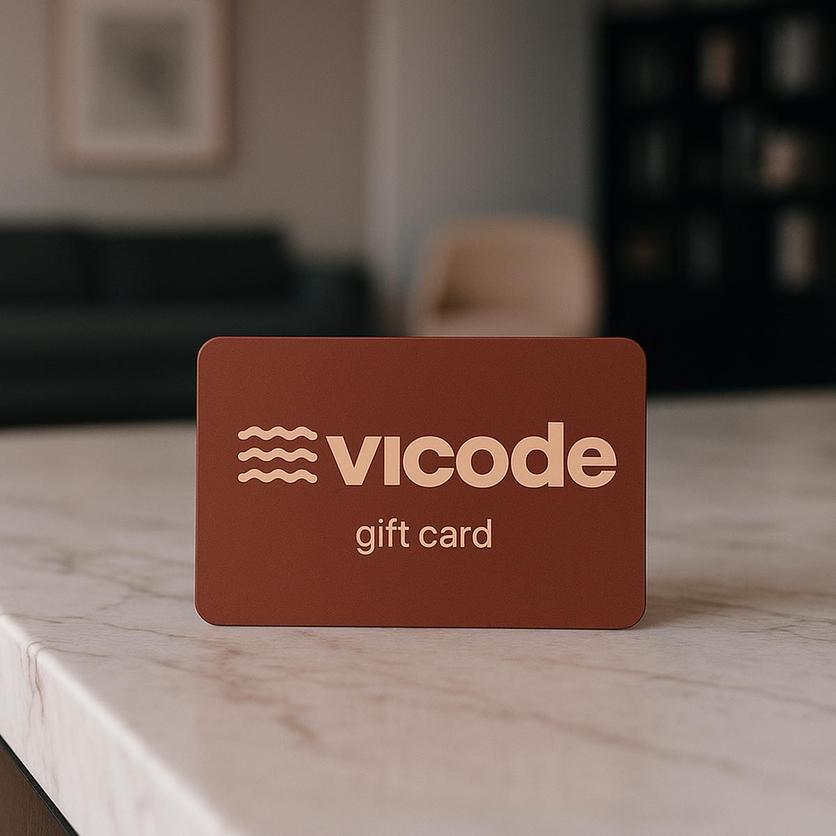 Esempio di Buono Regalo Vicode digitale inviato via email.